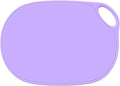 Li&Zhao Plastic Cutting Boards for Kitchen - Chopping Board Small Cutting Board for Meat Cutting Mats for Kitchen Cooking(Purple)