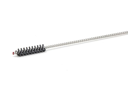 Brush Research BC4M18 FLEX-HONE®, 0.157" (4mm) Diameter, 180 Grit, Silicon Carbide, For Mild Steel, Stainless Steel, Cast Iron and Softer Ferrous Materials