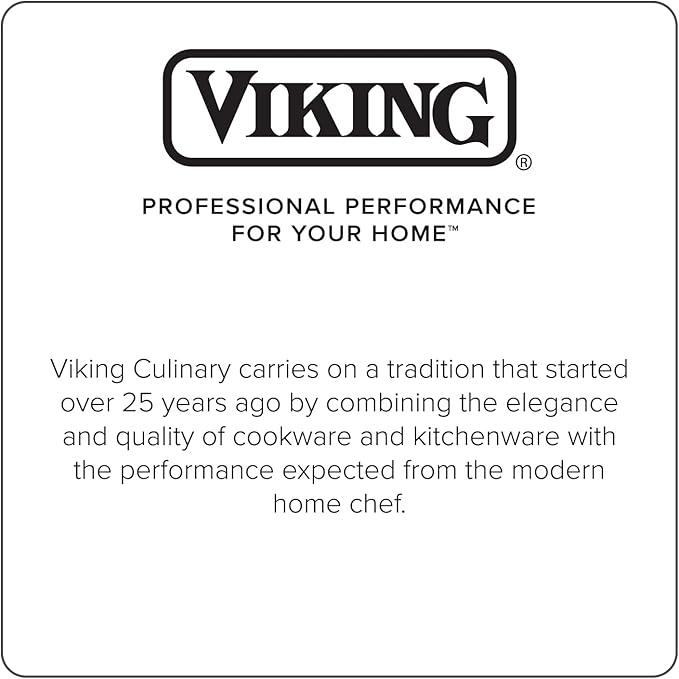Viking 3-Ply Oval Roasting Pan, 8.5 Quart, Stainless Steel Kitchen Cookware with Metal Induction Lid and Rack, Great for Turkey, Dishwasher and Oven Safe, Silver