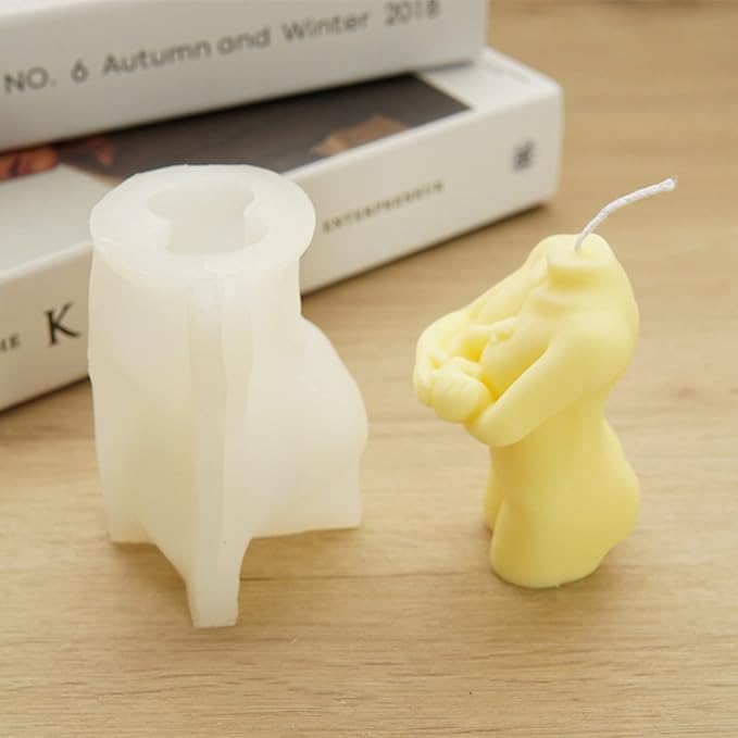 Baby & Portrait Silicone Molds - 3D Soap & Resin Casting Molds - Candle Making Craft Supplies