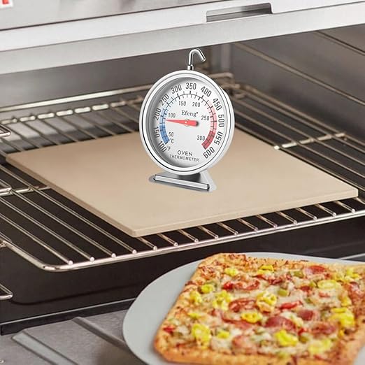 Oven Thermometers(2 Packs) for Gas or Electric Oven Temperature Gauge with 100-600°F/50-300°C,Large Dial & Numbers,Best Kitchen Thermometer for Oven Baking, Cooking,No Fading Color