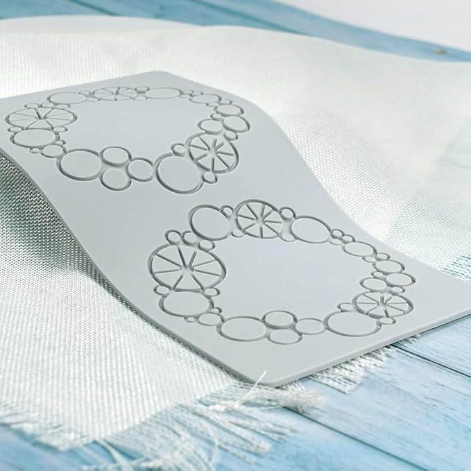 Silicone Molds 3D Hollow Leaf Chocolate Molds Honeycomb Bee Candy Mold Flower Pattern Fondant Mold Cake Topper Sugar Craft Decoration (K_Lemon_10.4 * 5.28 * 0.12inch)