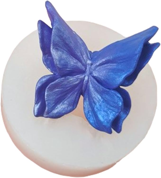 3D Double Winged Butterfly Candle Mold, Bilayer Butterfly Silicone Mold, Animal Resin Mold for Soap Soy Wax Epoxy DIY Handcraft Home Ornaments Car Air Freshener Decoration