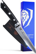 Dalstrong Paring Knife - 3.5 inch - Gladiator Series Elite - Forged High-Carbon German Steel - Black G10 Handle - Sheath Included - Razor Sharp Kitchen Knife - Cooking Chef Knife - NSF Certified