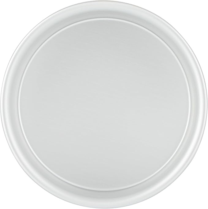 Restaurantware-Met Lux 6 x 3 Inch Straight-Sided Baking Tins, 12 Round Cake Pans - Oven-Ready, Freezable, Anodized Aluminum Round Baking Pans, Greaseproof, For Layer Birthday Cakes