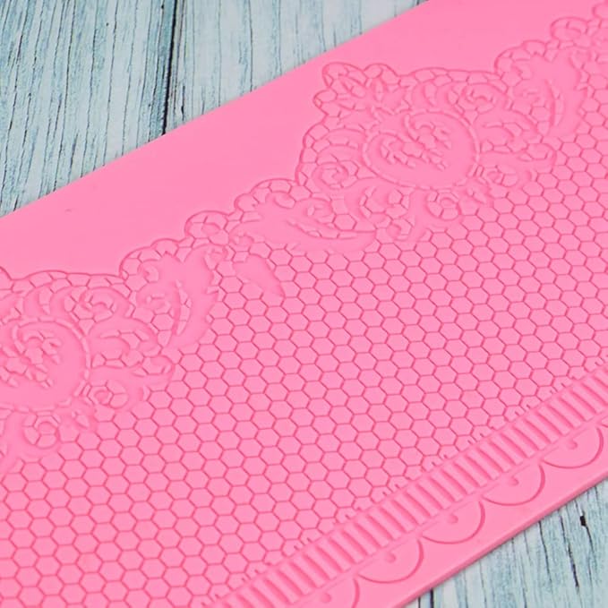 Silicone Molds 3D Hollow Leaf Chocolate Molds Honeycomb Bee Candy Mold Flower Pattern Fondant Mold Cake Topper Sugar Craft Decoration (T_Honeycomb_14.4 * 5.8 * 0.12inch)