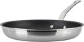 Hestan ProBond Forged TITUM - Professional Clad Stainless Steel, Nonstick, Frying Pan, (12.5-Inch), Induction Compatible, Made without PFOAs
