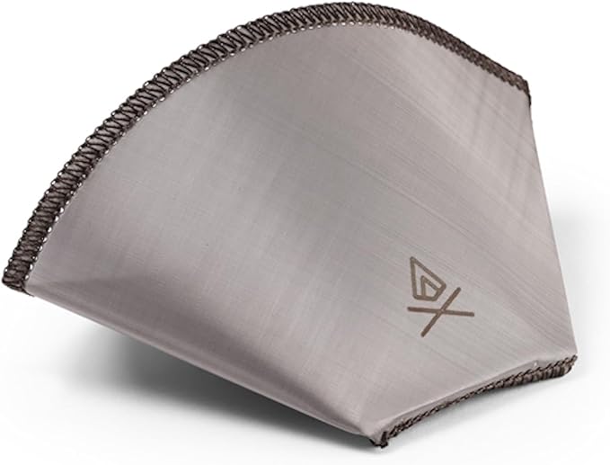 VSSL – Nest #1 Reusable Coffee Filter | Stainless Steel Mesh Filter | Pour over Filters for Camping | Sustainable & Eco-Friendly Coffee Gear | Compact, Durable & Adventure Ready | Pack of 1