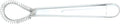 Fox Run 8-Inch Flat Coil Whisk, 8.25 x 1.5 x 1.25, Metallic