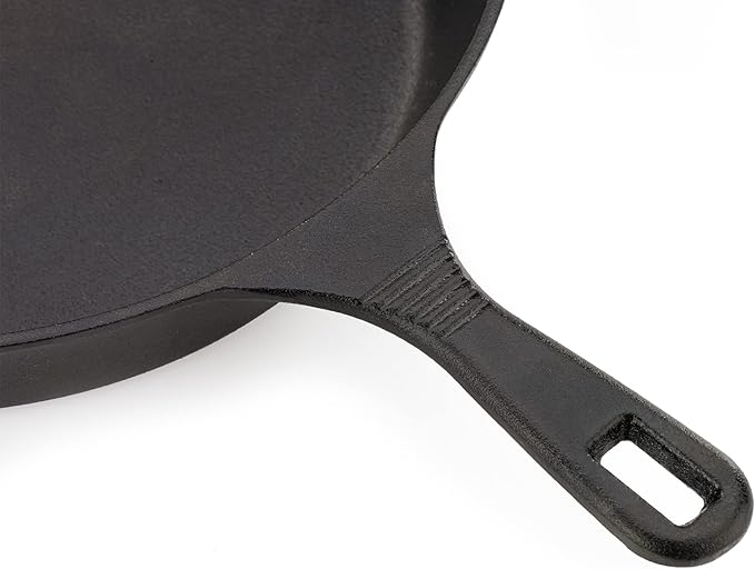 Mercer Culinary Pre-Seasoned Cast Iron Skillet, 12-Inch