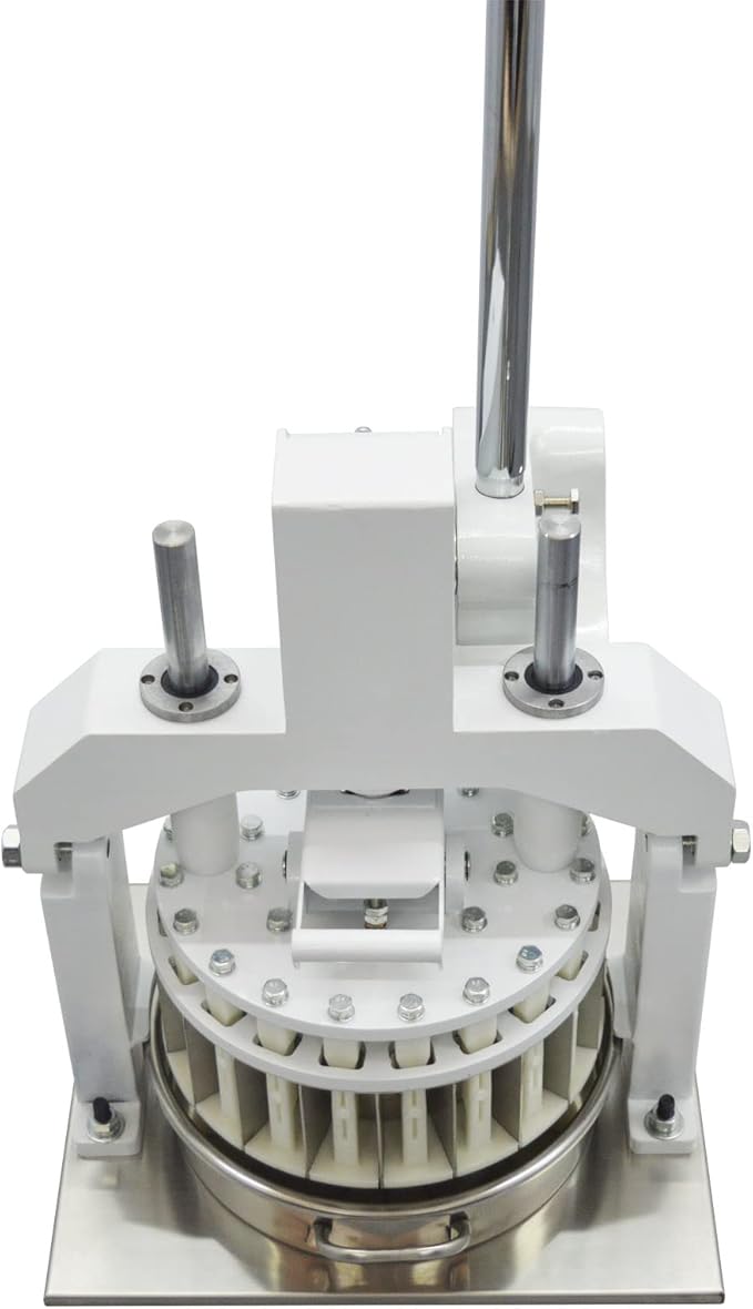 40PCS Manual Dough Dividing Machine Table Top Manual Dough Divider Bakery Dough Cutter with 2 Trays 0.95oz-5.08oz (27g-144g)