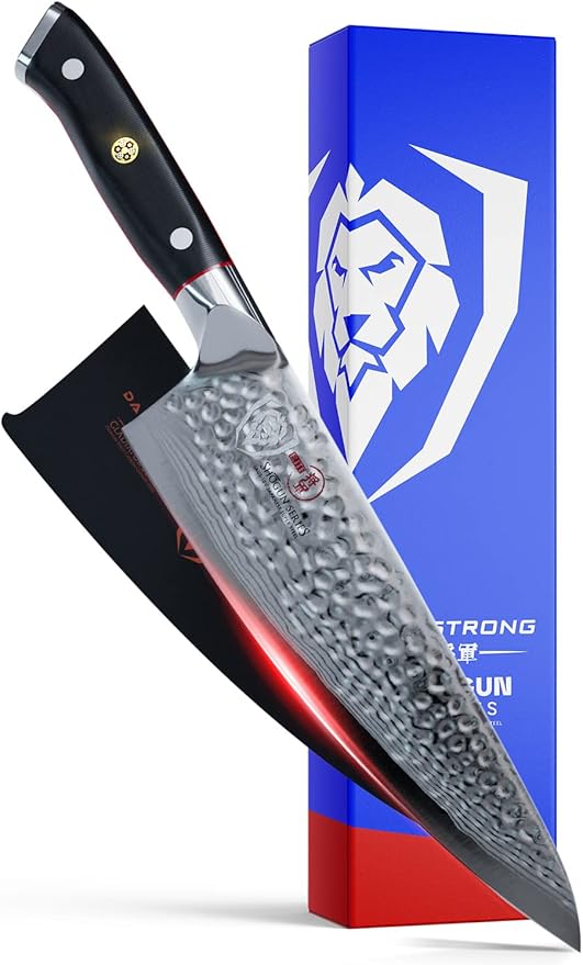 Dalstrong Shogun Series Chef Knife 8" ELITE Bundled with Paring Knife 3.5" Gift Set