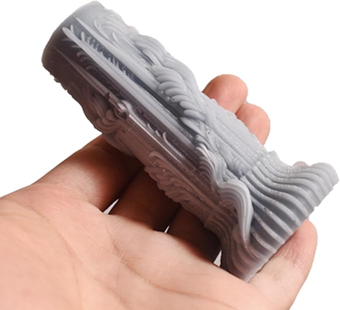 Silicone Jesus Nativity Scene Pillar Mold - Wave Candle Silicone Resin Casting Molds for Candle & Resin & Soap Craft Supplies