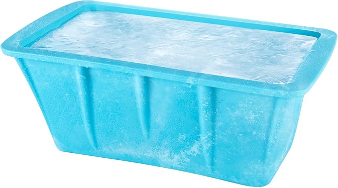 Extra Large Ice Block Mold 4-Pack (32LB),Reusable Silicone Ice Bath Accessories, Large Ice Mold for Freezer, Cold Plunge Ice Blocks,Ice Block Mold for Ice Bath, Ice Bath Ice Mold for Chiller & Therapy