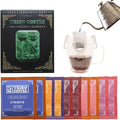 Tribo Coffee Single-Serve Portable Pour Over Drip Coffee - Privateer's Reserve Variety - 10 Servings (Light - Medium Roast)