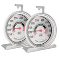 Efeng Large in Oven Thermometer for Electric or Gas Oven (2 packs) -Large Hook Baking Thermometer,Cooking Thermometer with NSF quality & non fading color dial oven safe after long time cooking