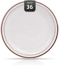 Stoneware Narrow Rim Commercial Grade Dinnerware (Brown Speckle, Saucer 5.5")