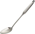 Stainless Steel Big Cooking Spoon, Kitchen Utensils and Gadgets, 15 Inch Large Spoon For for Cooking, Basting, Serving, Dishwasher Safe Metal Utensil, Durable, Solid Construction