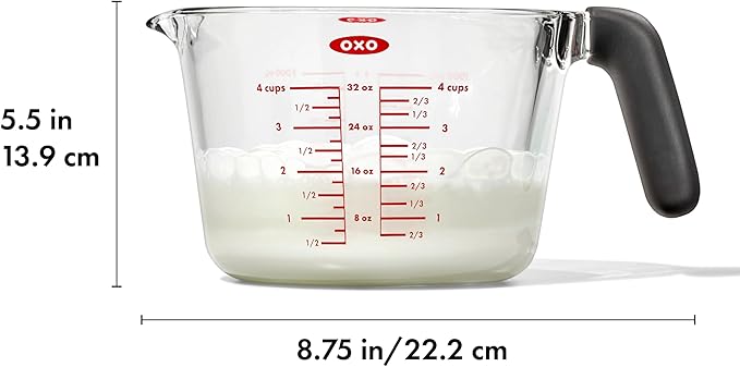 OXO Good Grips 4 Cup Glass Measuring Cup