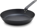GreenPan x Bobby Flay 12" Carbon Steel Frying Pan Skillet, Pre-Seasoned Ready to Use, Nontoxic, PFAS-Free, Induction Compatible, High Heat & Oven Safe Durable Cookware, Cast Iron Alternative