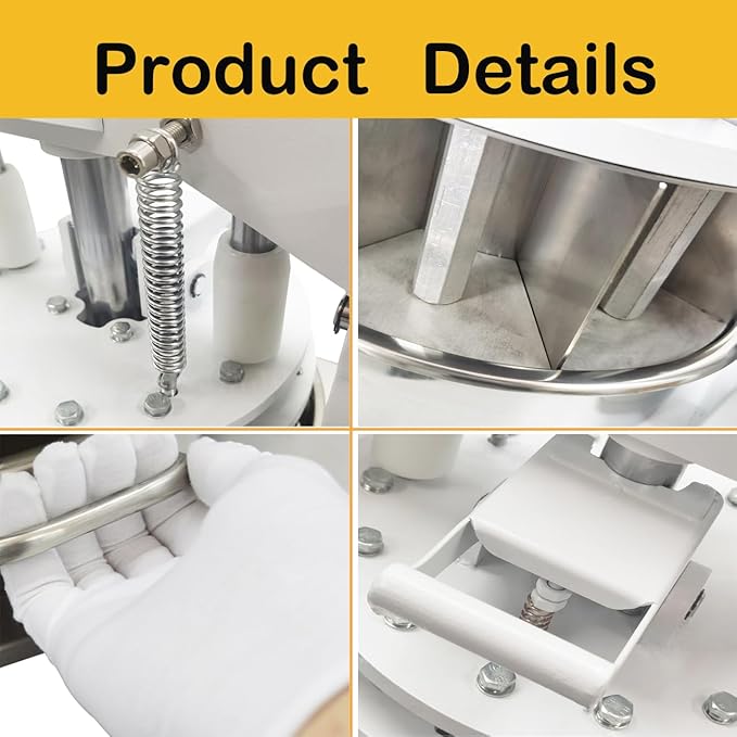 Manual Dough Divider 18pcs, Commercial Dough Dividing Cutting Machine, Stainless Steel Dough Cutter for Bakery, Pizzeria