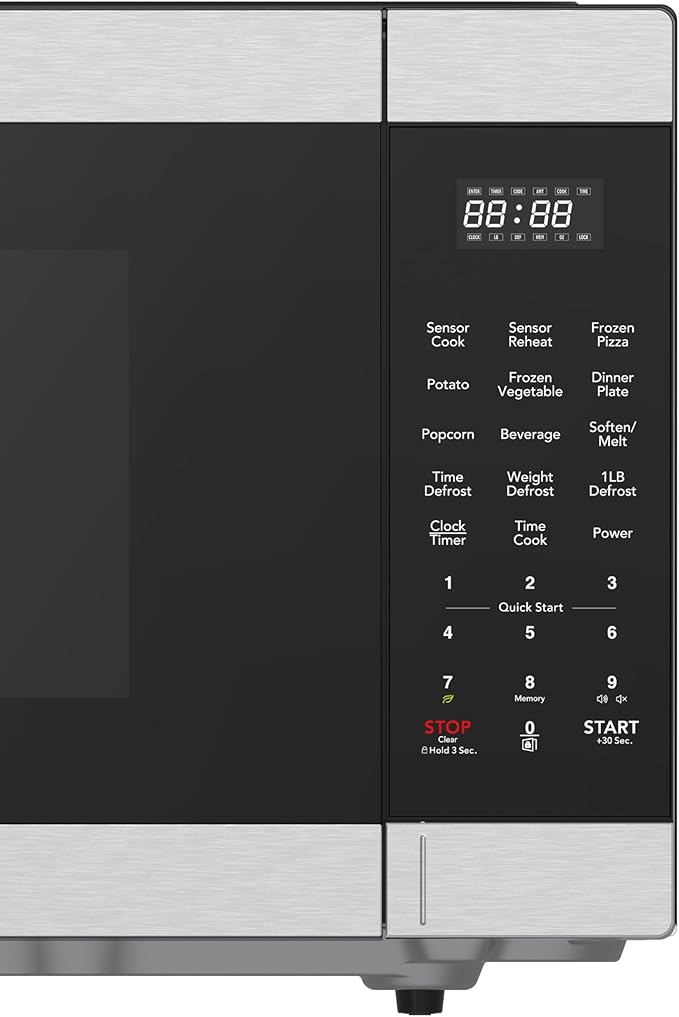 FRIGIDAIRE Stainless Steel Microwave Oven, Multi Function, Programmable, 2.1 Cu Ft