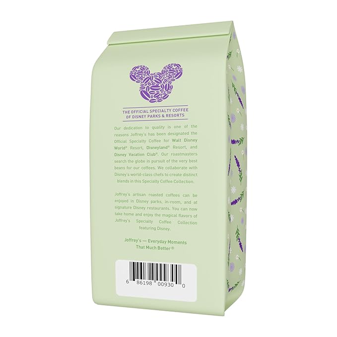 Joffrey’s Coffee - Disney Daisy Duck Lovely Lavender | Amber Honey and Lavender Coffee, Medium Roast (Ground, 11oz)