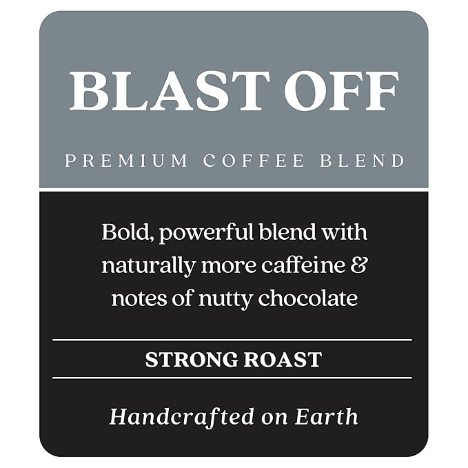 Copper Moon Single Serve Coffee Pods for Keurig K-Cup Brewers, Strong Roast, Blast Off Blend, 36 Count