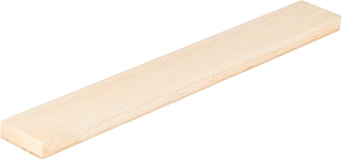 Mercer Culinary Magnetic Bar, 12 x 2-3/8 x 3/4, Rubberwood
