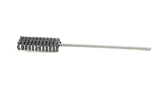 Brush Research BC20M12 FLEX-HONE®, 0.787" (20mm) Diameter, 120 Grit, Silicon Carbide, For Mild Steel, Stainless Steel, Cast Iron and Softer Ferrous Materials