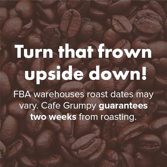 Café Grumpy Low Acid, Decaf Coffee, Pregnancy Safe, Ground French Press, Medium Roast, Single Origin, Premium Quality, Gentle on Stomach