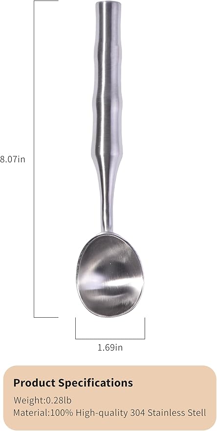 2Pcs Stainless Steel Ice Cream Scoop - Ergonomic Handle Ice Cream Scooper Heavy Duty Ice Cream Scoops Best Rated - One-Piece Dishwasher Safe Icecream Scoop Stainless Steel (2)