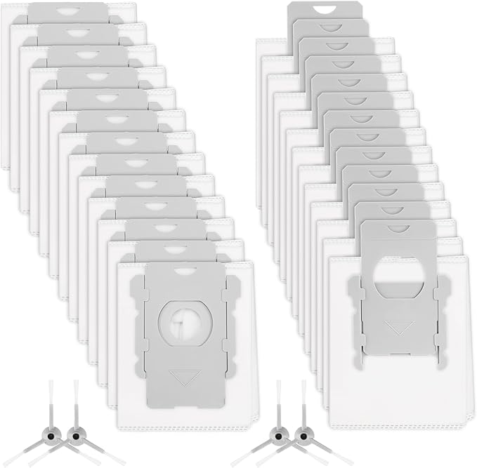 Roomba Replacement Parts 26 Pack - Vacuum Bags for iRobot Roomba i7+, i1+, i2+, i3+, i4+, i5+, i6+, i8+, j6+, j7+, j8+, j9+, s9+, Combo i5+, j5+, j7+, j9+, Works with Clean Base Dirt Disposal
