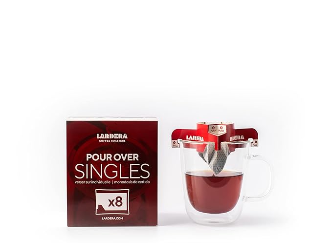 8x Portable Pour-Over Packets to Enjoy Third-Wave Coffee Anywhere. Makes 12oz, 50% MORE THAN OTHER BRANDS, and COSTS LESS. A flavor bomb of tropical fruit and caramel sweetness with a syrupy smooth body. The cup is infinitely complex and as it cools th...