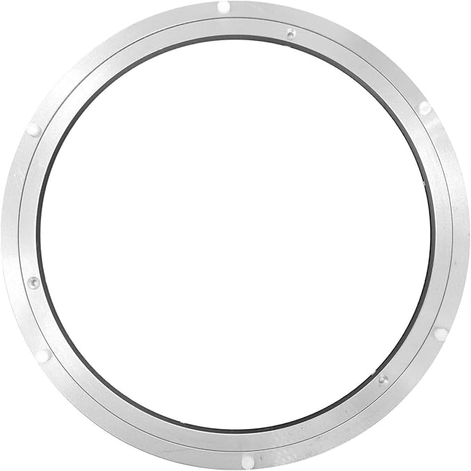 HLMOptimo Lazy Susan Bearing 14 inch Aluminum Turntable Ball Bearing, Heavy Duty Turner Bearing Silent Turntable Bearing Swivel Turntable Bearing 8/10/12/14 inch (14 inch)