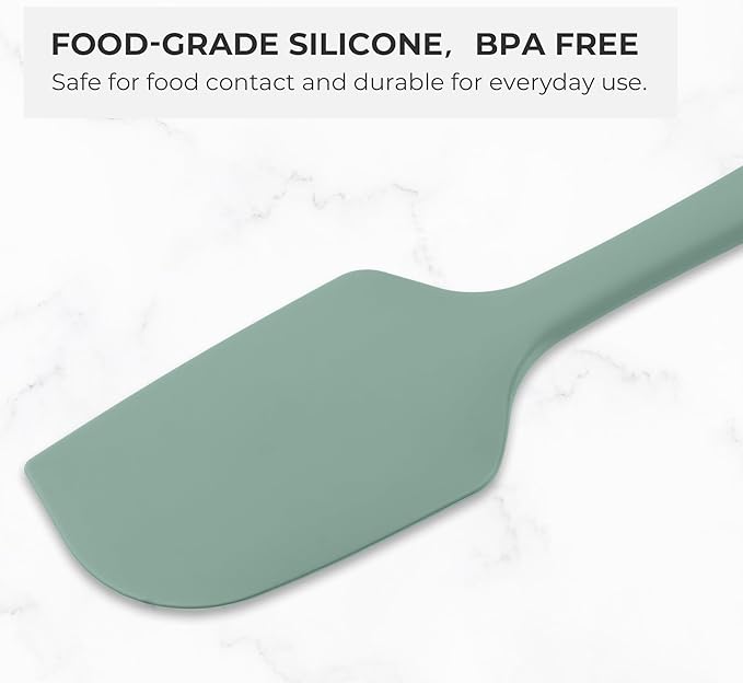 Elihome Mini Silicone Basting Pastry Brush, Cooking Brush for Oil Sauce Butter Marinades, Food Brushes for BBQ Grill Kitchen Baking, Baster Brushes Baste Pastries Cakes Meat Desserts, Food Grade, Sage