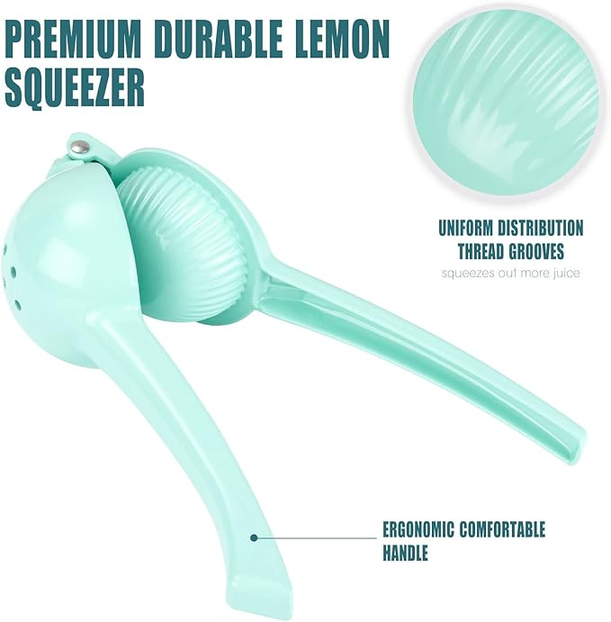 Manual Juicer Citrus Lemon Squeezer, Fruit Juicer Lime Press Metal, Professional Hand Juicer Kitchen Tool