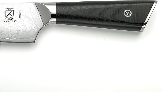Mercer Culinary M13786 Premium Grade Super Steel, 7-Inch Santoku Knife, G10 Handle