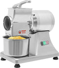 Electric Cheese Grater, 110V 550W Electric Cheese Grinder, Food Grinder for Chunk Butter and Breadcrumb Grinding, with Enlarged Feed and Discharge Ports