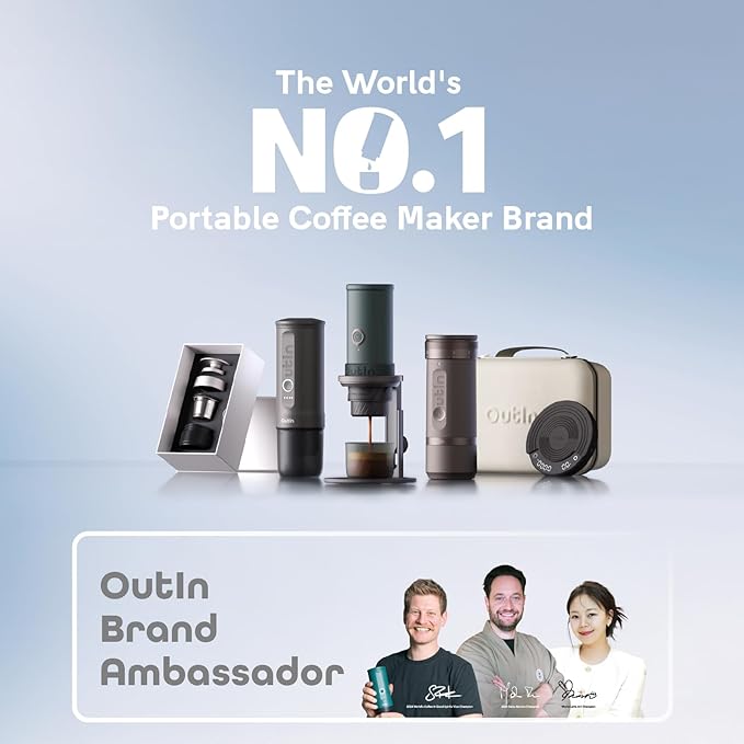 OutIn Detachable Universal Coffee Stand,Portable Espresso Machine Stand,Pour Over Coffee Stand Easy to Carry