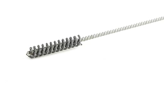 Brush Research BC9M12 FLEX-HONE®, 0.354" (9mm) Diameter, 120 Grit, Silicon Carbide, For Mild Steel, Stainless Steel, Cast Iron and Softer Ferrous Materials