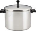 Farberware Classic Stainless Steel 8-Quart Stockpot with Lid, Stainless Steel Pot with Lid, Silver