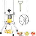Lemon Cutter With Two 8 Wedges Commercial Lemon Slicer Stainless Steel Fruit Cutter Fruit Lemon Chopper Lemon Wedges Slicer Machine for Fruits and Vegetables for Home&Commercial Use