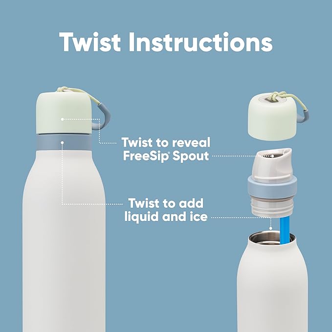 Owala FreeSip SS Twist 24oz High Noon