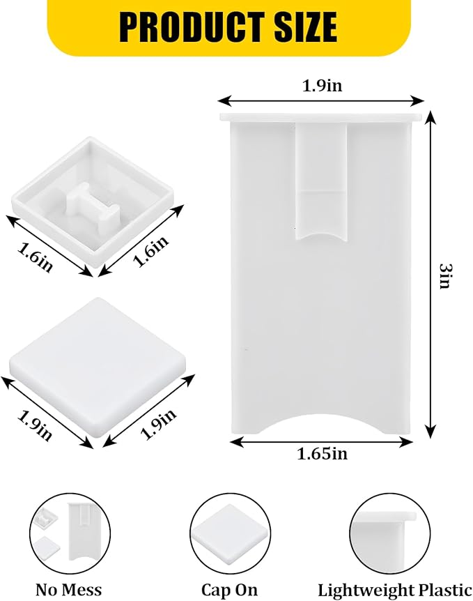 3 Pack Plastic Butter Spreader Corn Cob with Cover Butter Spreader for Corn, Bread & Cooking for Even Spread on Toast, Pancakes, Waffles & Grilling