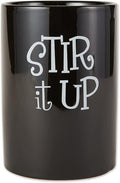 DII Kitchen Accessories Retro Collection, Ceramics, Utensil Holder, Black