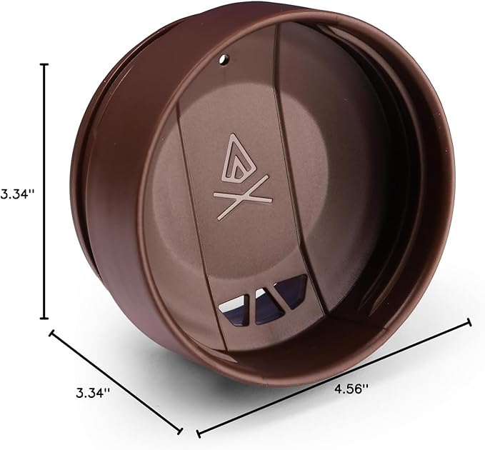 VSSL Nest 10 oz Mug, Stainless Steel, Double Walled, Vacuum Sealed & Integrates Nest Products, Cream