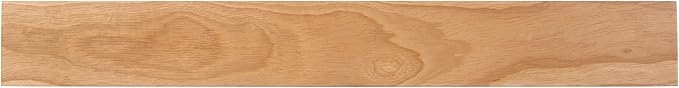 Mercer Culinary Rubberwood Magnetic Bar, 18 Inch x 2-3/8 Inch x 3/4 Inch, Brown