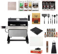 recteq Pellet Grill Smoker - Flagship 1600, Wood Pellet Smoker, BBQ Pellet Smokers, Wi-Fi Smart Grill, 1600 Sq. In. Cook Space, Pellet Smoker Grill, 40 lbs Hopper, 40 Hr Cooking, BBQ Master Bundle