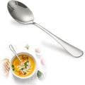 Stainless Steel Teaspoon Set, 8 Pieces, 7.3 Inches, Mirror Finish, Dishwasher Safe